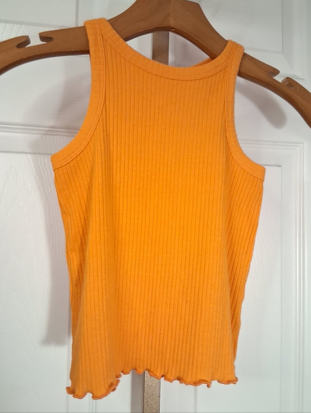 Cat & Jack 4T Orange Ribbed Tank Top